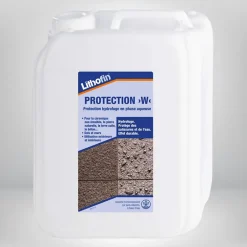 Lithofin Protection W - Imprégnation hydrofuge pour les pierres naturelles - - 5 L