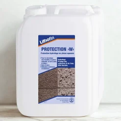 Lithofin Protection W - Imprégnation hydrofuge pour les pierres naturelles - - 5 L