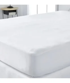 Todays Tools Protege matelas imperméable - TODAY - Essential - Pour lit 2 personnes - 90 x 190 cm - Anti-acarien Best