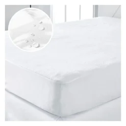 Todays Tools Protege matelas imperméable - TODAY - Essential - Pour lit 2 personnes - 160 x 200 cm a bouillir