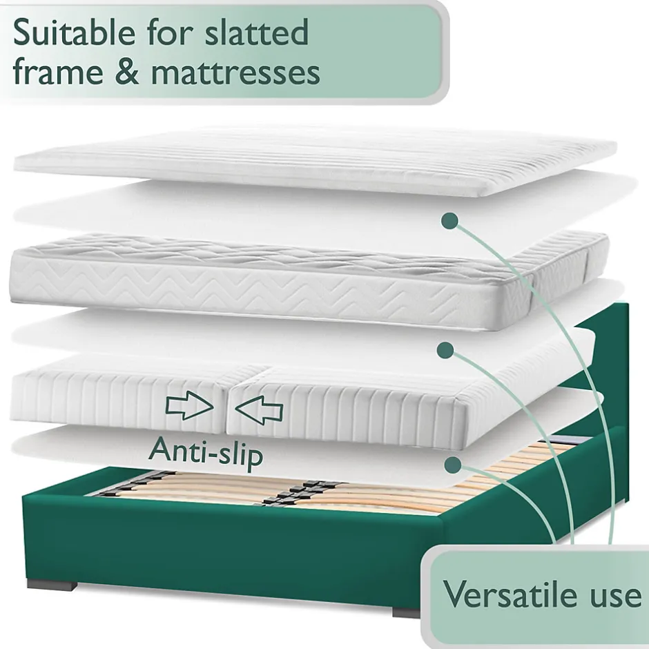 Beautissu Protège matelas - Isolateur pour sommier à lattes Beautect 200x140cm