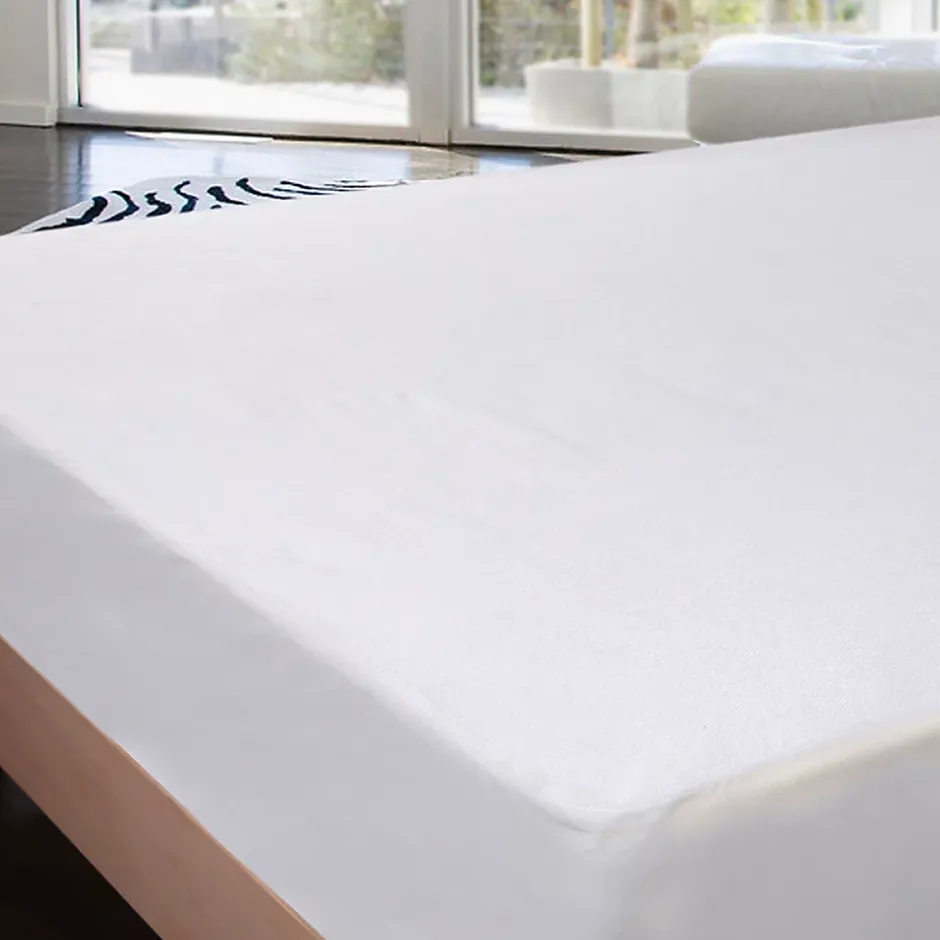Olympe Literie Protège matelas absorbant Songe en coton 160x200 cm Sale