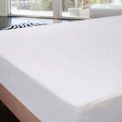 Olympe Literie Protège matelas absorbant Songe en coton 180x200 cm