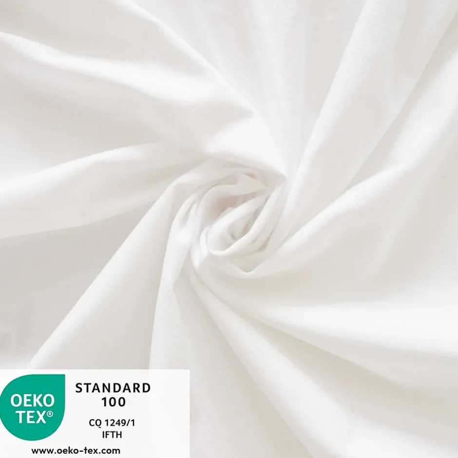 Babysom Protège Matelas Bébé 2 en 1 - Drap housse + Alèse Imperméable - Jersey 100% Coton - Souple et Silencieux - Oeko-Tex Clearance