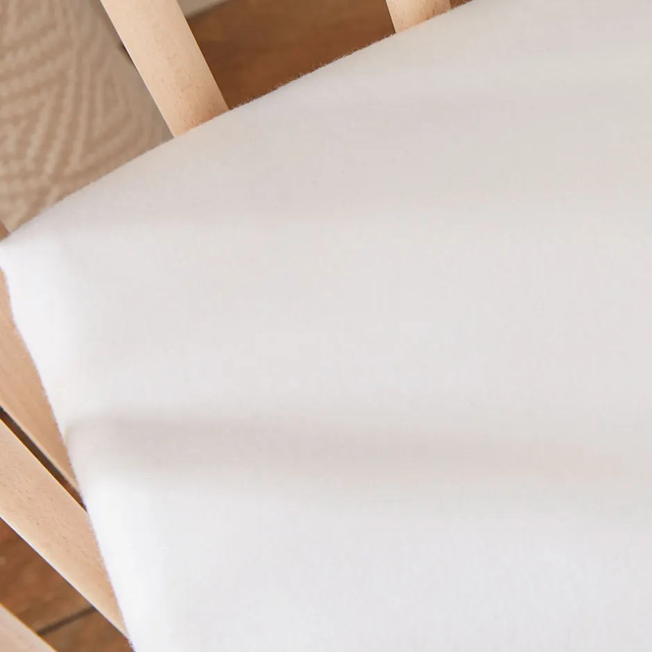 Babysom Protège Matelas Bébé 2 en 1 - Drap housse + Alèse Imperméable - Jersey 100% Coton - Souple et Silencieux