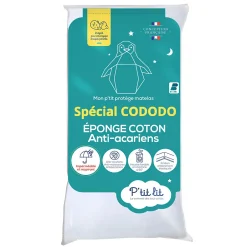 P’Tit Lit Protège Matelas Enfant Anti Acariens - Alèse Imperméable - Bouclette 100% coton - Silencieux et Absorbant