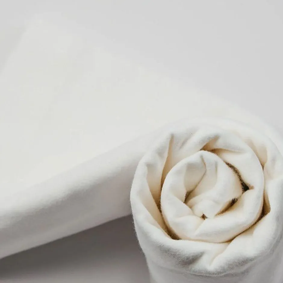 Coton Pur Protège matelas flanelle 200 x 200 cm "King size" / 100% Coton