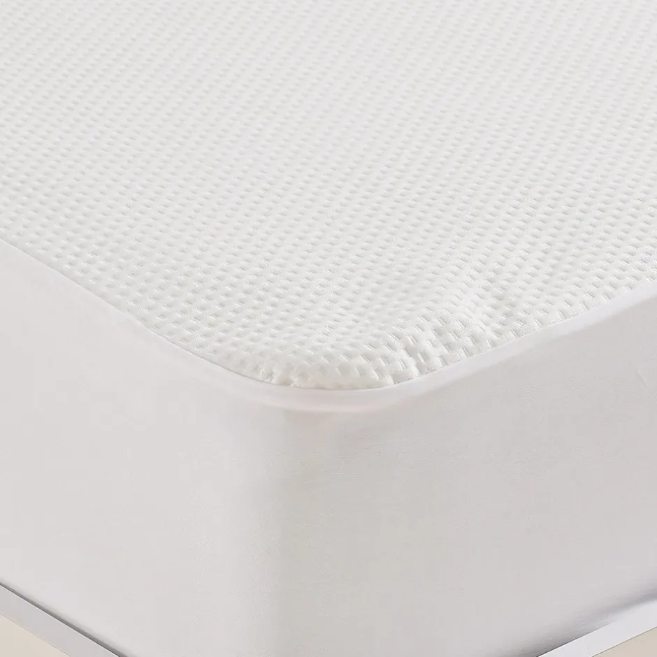 Sensei Maison Protège matelas imperméable en bambou/polyester bonnet 30 cm 120x190 cm SENSAIR