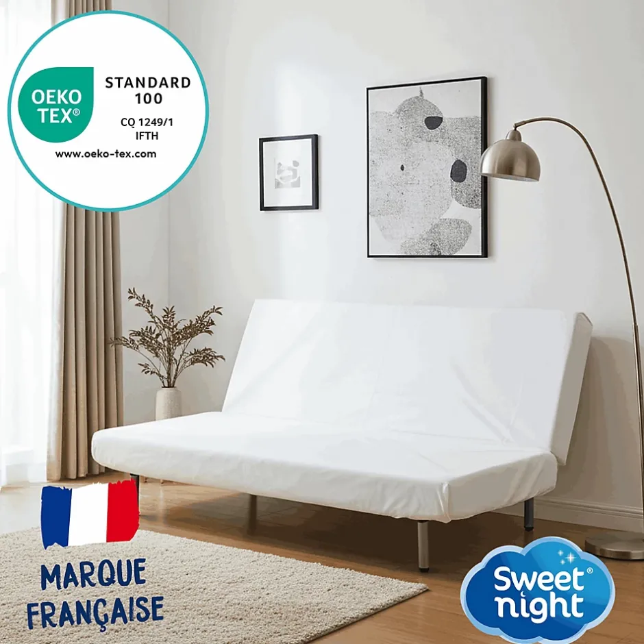 Sweetnight Protège matelas pour Clic Clac - Alèse Imperméable - Souple et Silencieux - Lavable à 90 degrés Clearance