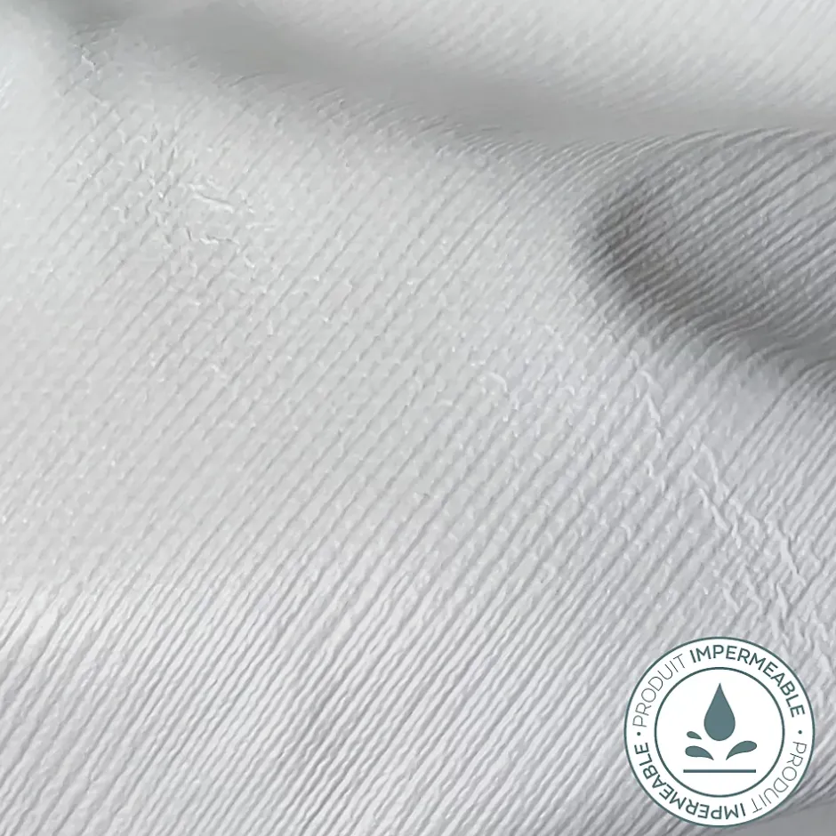 Bellecour Protège matelas Quiétude 80x190/200 cm Impermeable & Anti-punaises Sale
