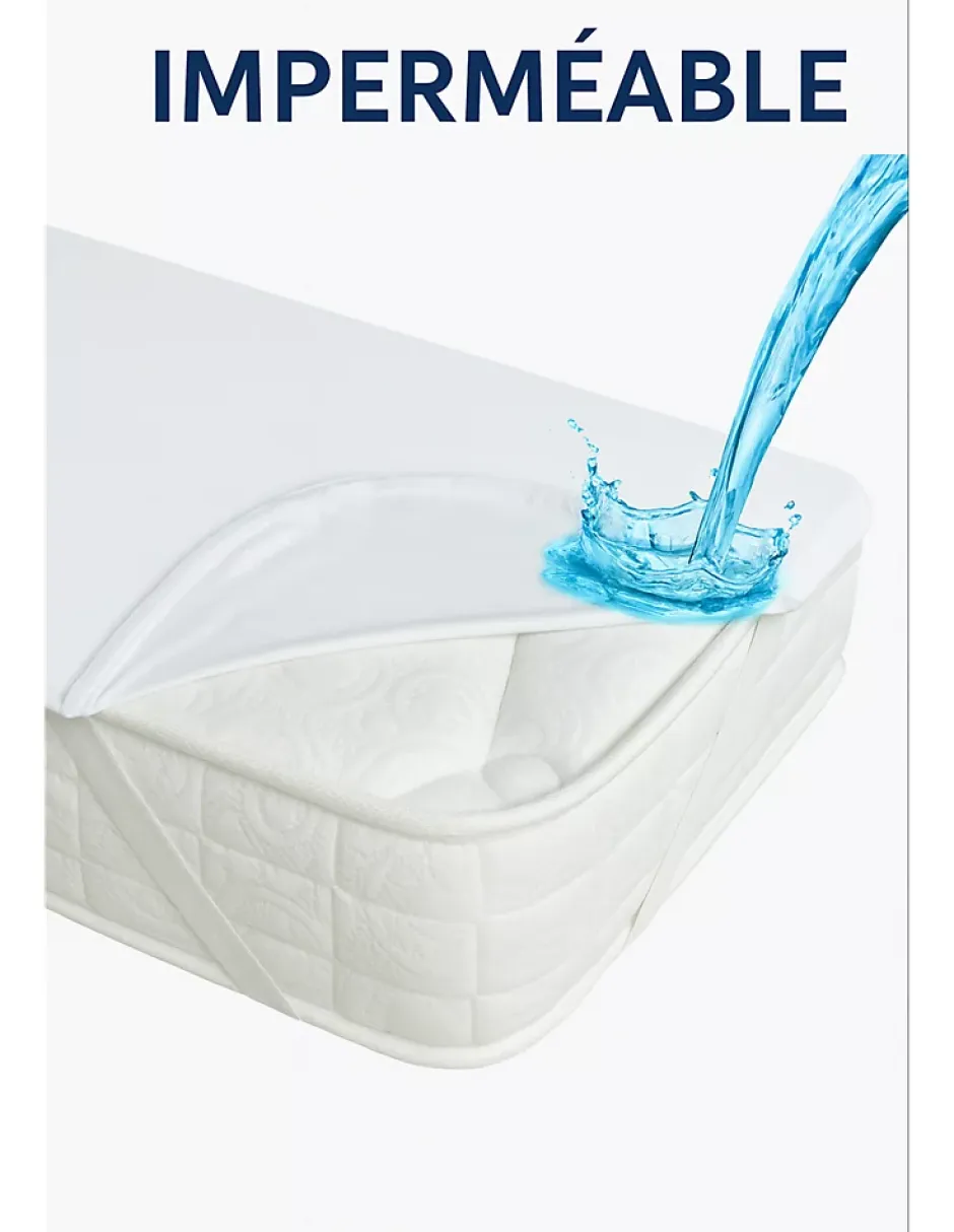 By Sommiflex. Protège Matelas 180x200 Imperméable Lavable, Respirant et Silencieux Convient Online