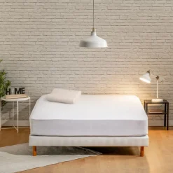 Bleu Calin Protège matelas 90x190cm Imperméable et Respirant