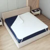 The White Stone Protège-Matelas Imperméable 80x190 cm avec Élastiques