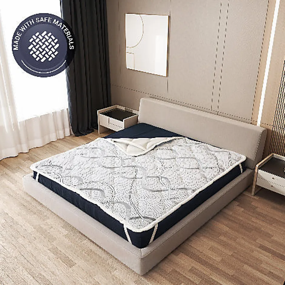 The White Stone Protège-matelas 80x190 cm avec élastiques Online