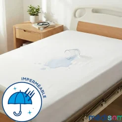 Sweetnight Protège-matelas 160x200 cm Imperméable - Forme Drap Housse - Lavable à 90C - Oeko-Tex Clearance