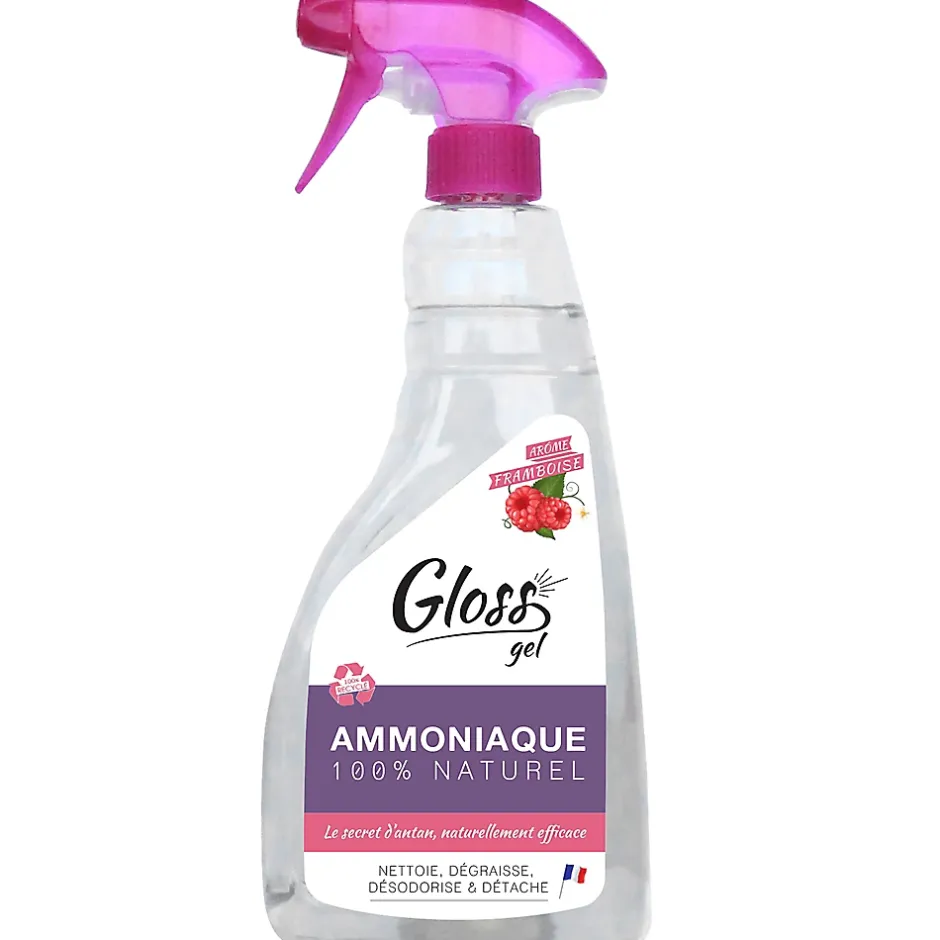 Gloss Pulvérisateur ammoniaque 100% naturel gel 750 ml Outlet