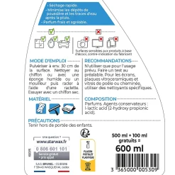 Starwax Pulvérisateur vitres 500ml +20% gratuit Sale