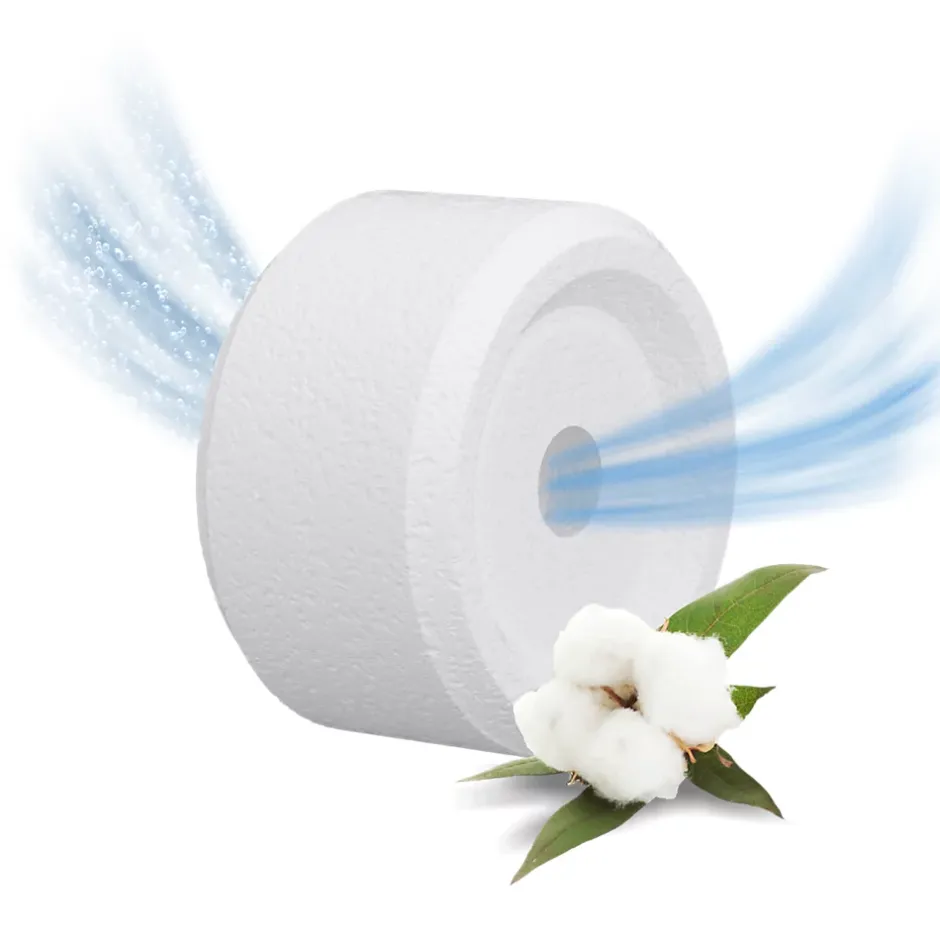 GoodHome Recharge pour absorbeur d'humidité 2 galets coton 20m² 450g Discount