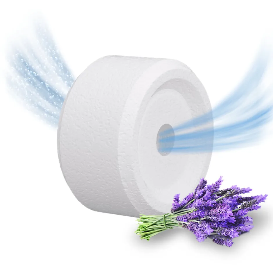 GoodHome Recharge pour absorbeur d'humidité 2 galets lavande 20m² 450g