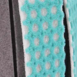 GoodHome Recharge pour balai-serpillère à franges microfibre et plastique blanc et bleu l.8 cm Clearance