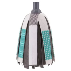 GoodHome Recharge pour balai-serpillère à franges microfibre et plastique blanc et bleu l.8 cm Clearance