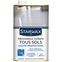 Starwax Rénovateur brillant tous sols intérieurs 1L