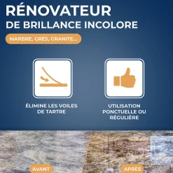 Starwax Rénovateur marbre et pierres naturelles 250ml