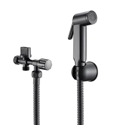 Rousseau Kit hygiène WC noir pour réservoir WC apparent Hot