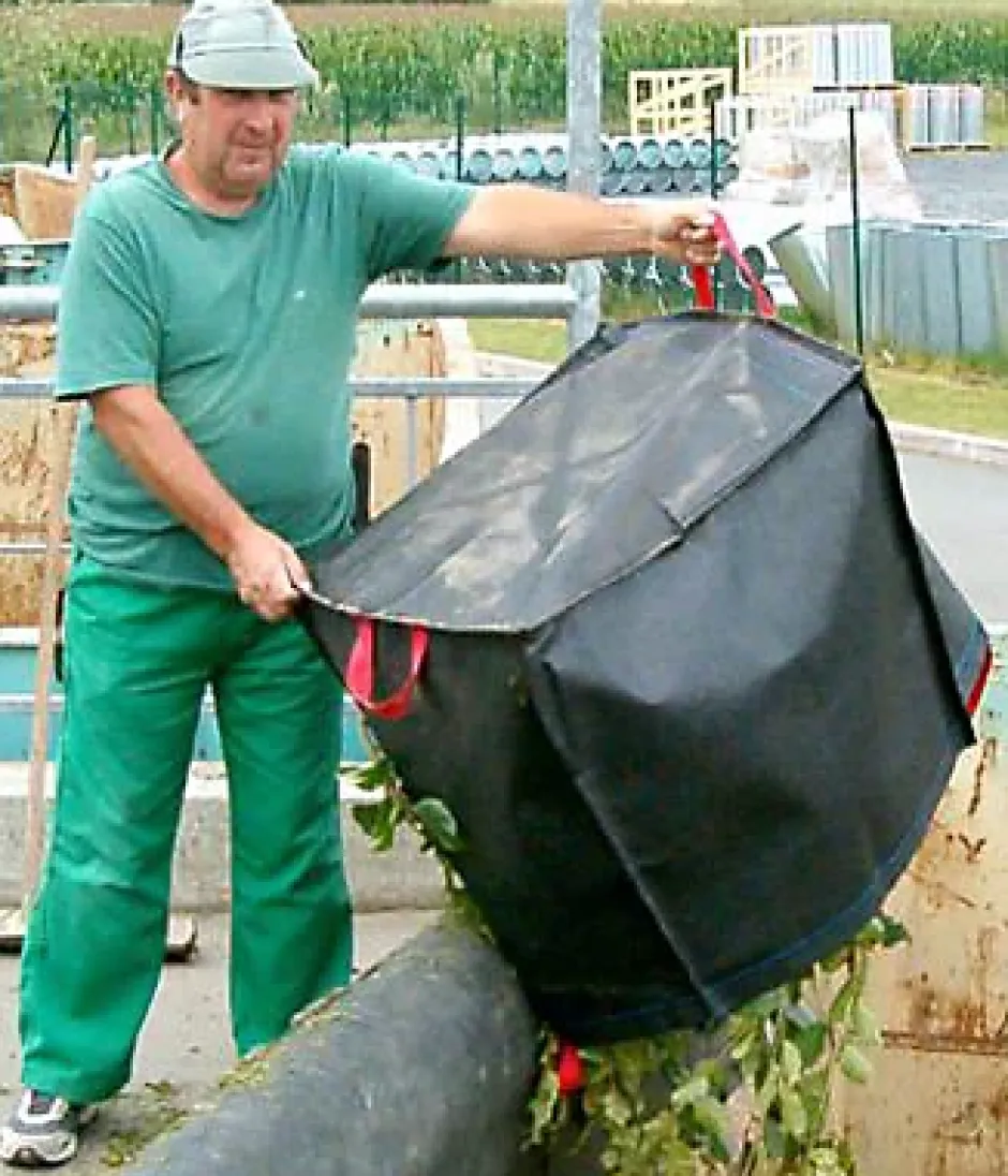 Sac à végétaux noir 270L 65x65x65 cm New