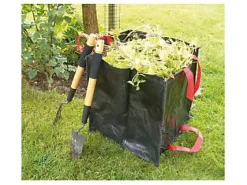 Sac à végétaux noir 270L 65x65x65 cm New
