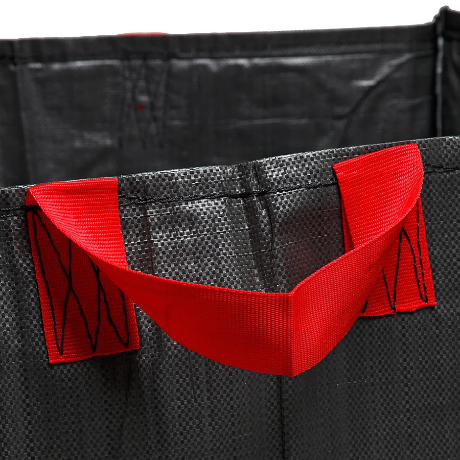 Sac à végétaux Pro noir 400L 75x75x70 cm