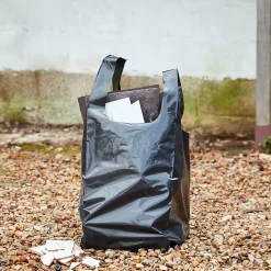 Sac de décombres extérieur noir 50 L vendu par 5 pièces Best