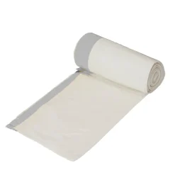 Sac poubelle vendu par 20 à poignée 10 L couleur blanc
