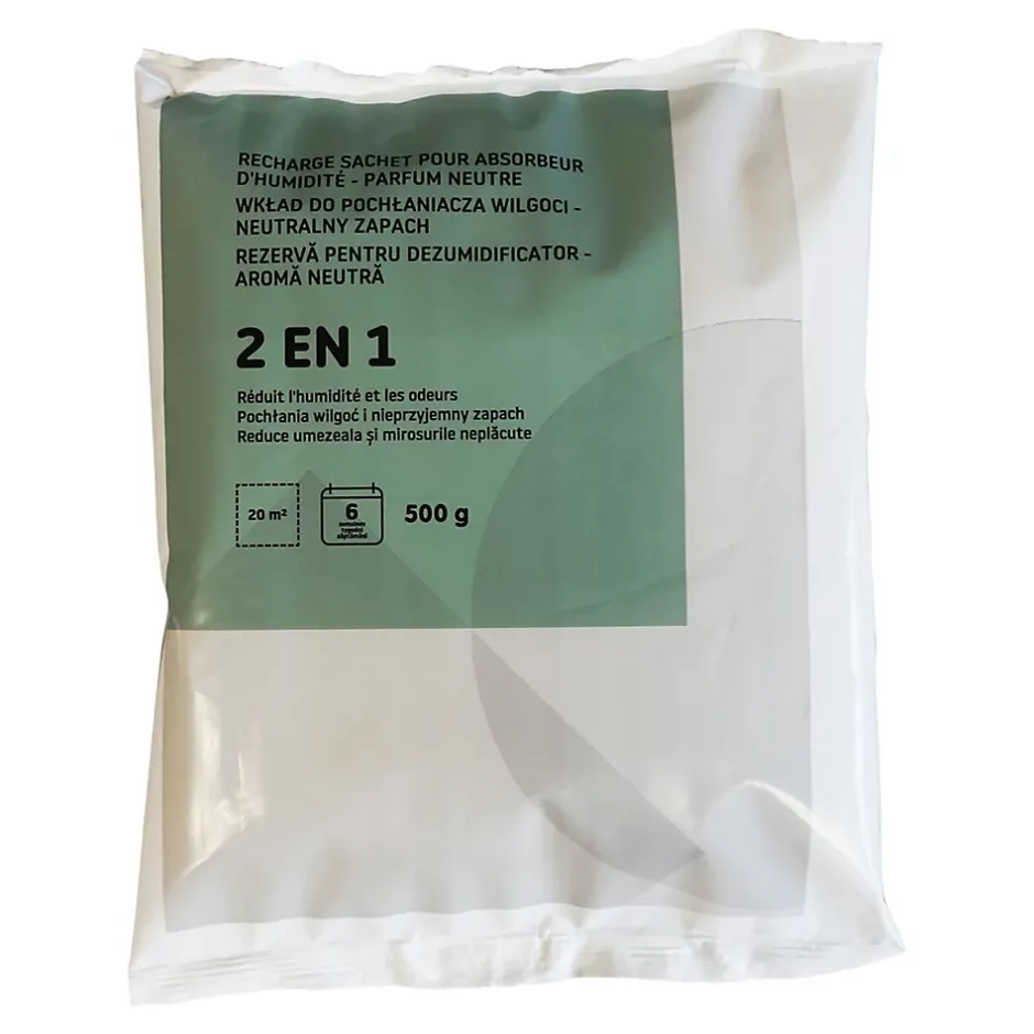 Sachet absorbeurs d'humidité 20m² 500g Online