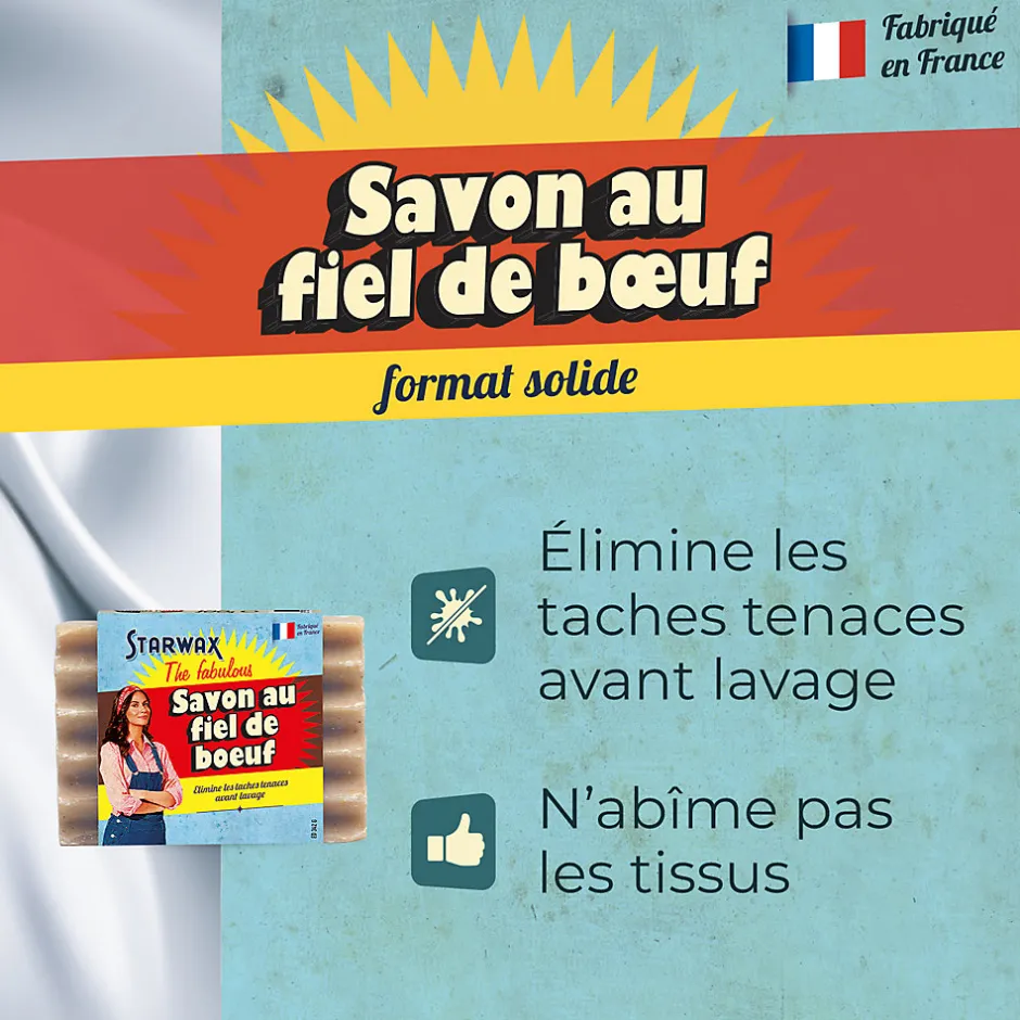 Starwax Fabulous Savon au fiel de bœuf Starwax The fabulous 100g