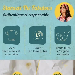 Starwax Fabulous Savon au fiel de bœuf Starwax The fabulous 100g