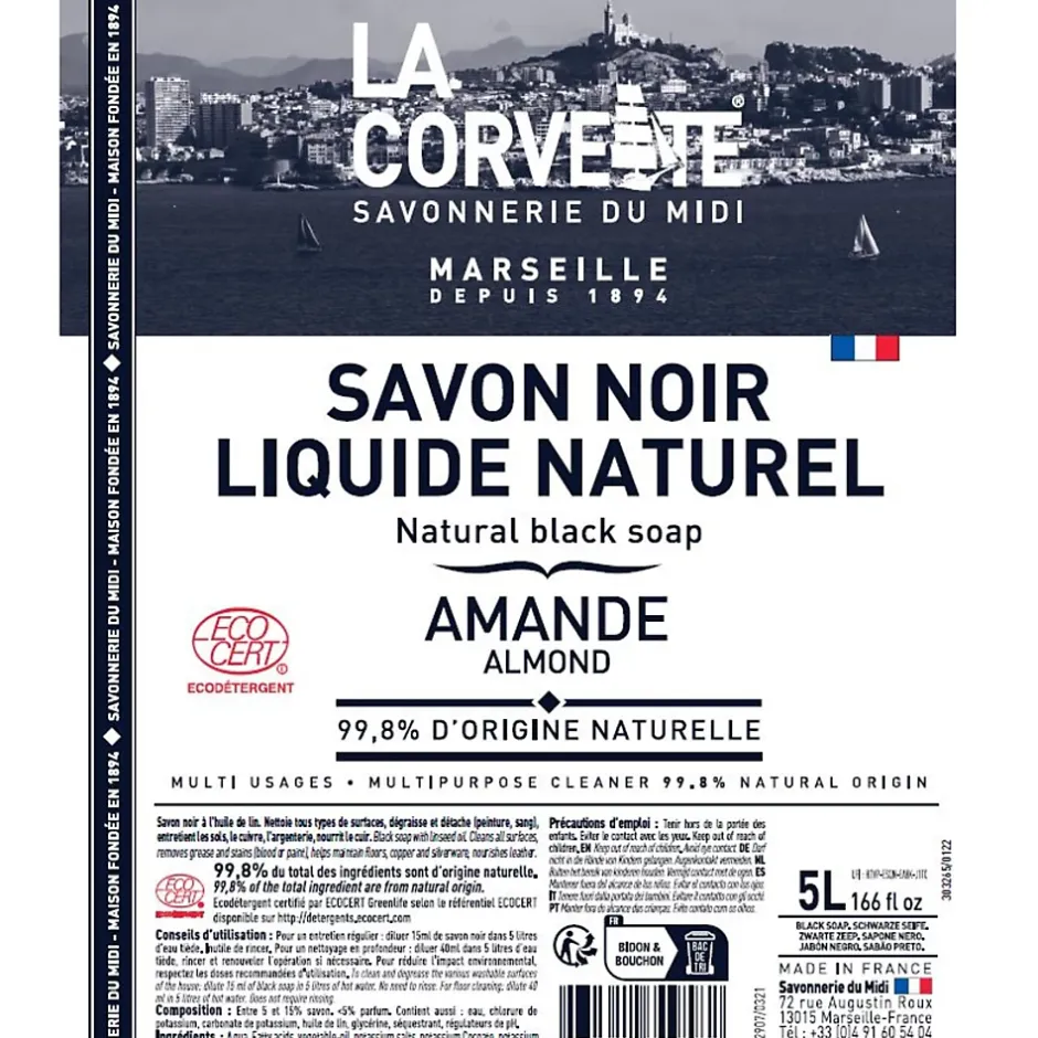 Savon d’Alep liquide Cosmos Natural 5L Best
