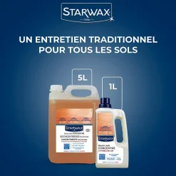 Starwax Savon noir à l'huile de lin 5L