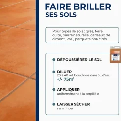 Starwax Savon noir à l'huile de lin 5L