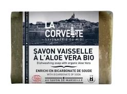 La Corvette Savon vaisselle à l'aloe vera bio au savon de Marseille Savonnerie du midi 200 g Best