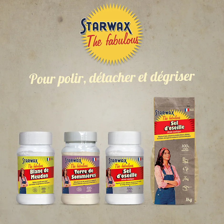 Starwax Fabulous Sel d'oseille Starwax The fabulous 1kg