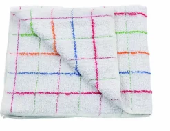 Serpillière Bouclette 50X60 cm Avec Liseré De Couleur - Lot de 5 - Guialto Hot