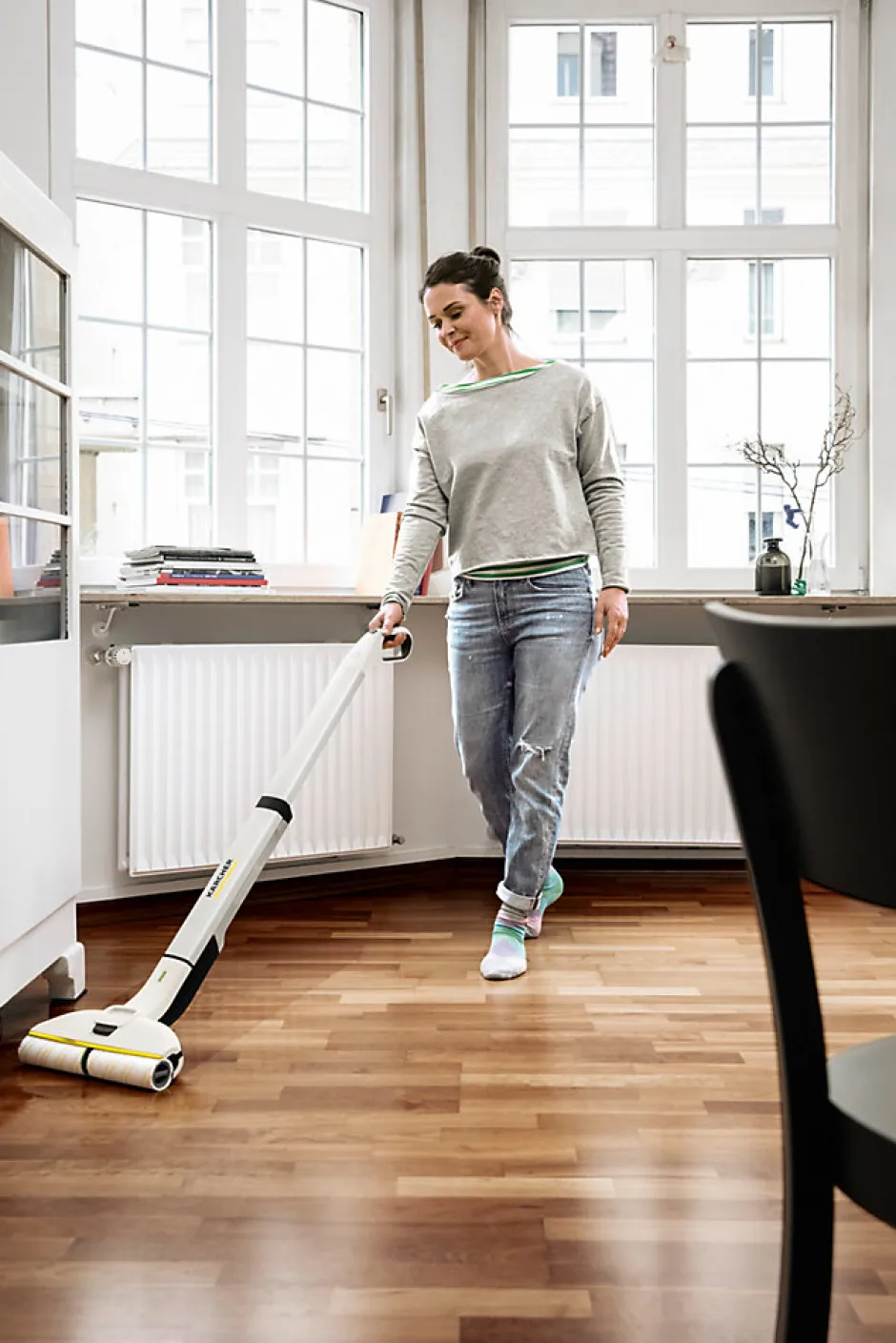 Kärcher Serpillière électrique Karcher EWM2 blanc