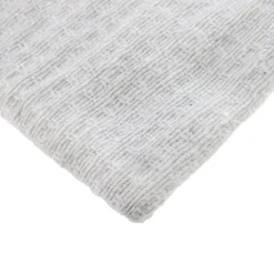 Serpillère traditionnelle blanc cassé et vert L.100 x l.60 cm Sale
