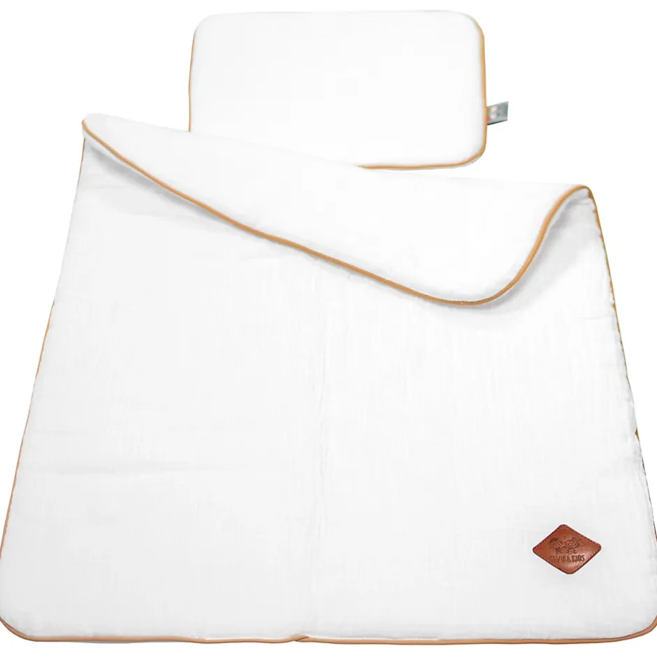 Sevira Kids Set berceau couverture et coussin en gaze de coton Jeanne Online