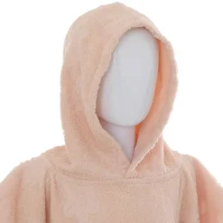 Atmosphera Créateur D'Intérieur Set Cape et Gant de Bain Enfant Orta 70x55 cm Rose - Atmosphera