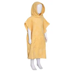 Atmosphera Créateur D'Intérieur Set Cape et Gant de bain Enfant Orta 92x50 cm Jaune - Atmosphera New