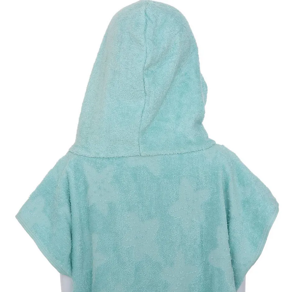 Atmosphera Créateur D'Intérieur Set Cape et Gant de bain Enfant Orta 92x50 cm Bleu - Atmosphera