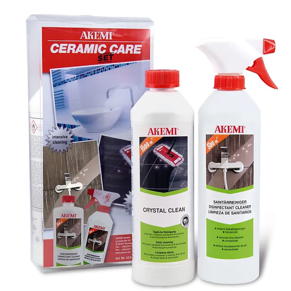 Akemi Set d'entretien salle de bain - Clearance