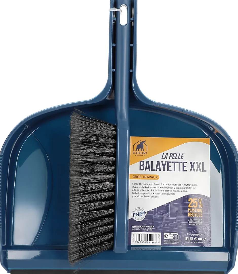 Elephant Set pelle et balayette XXL gros travaux